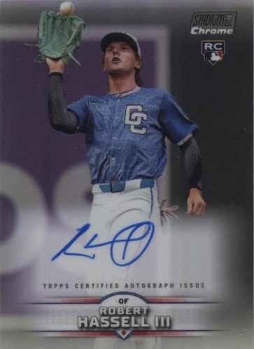 2025 Topps Chrome Update - Robert Hassell III Green Wave /99 (RC