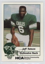 1990 McDag North Texas Eagles Jeff Tutson #15 0q3