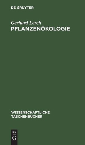 Gerhard Lerch Pflanzenökologie (Hardback) Wissenschaftliche TaschenbücherAnother great item from Rarewaves USA | Free delivery!