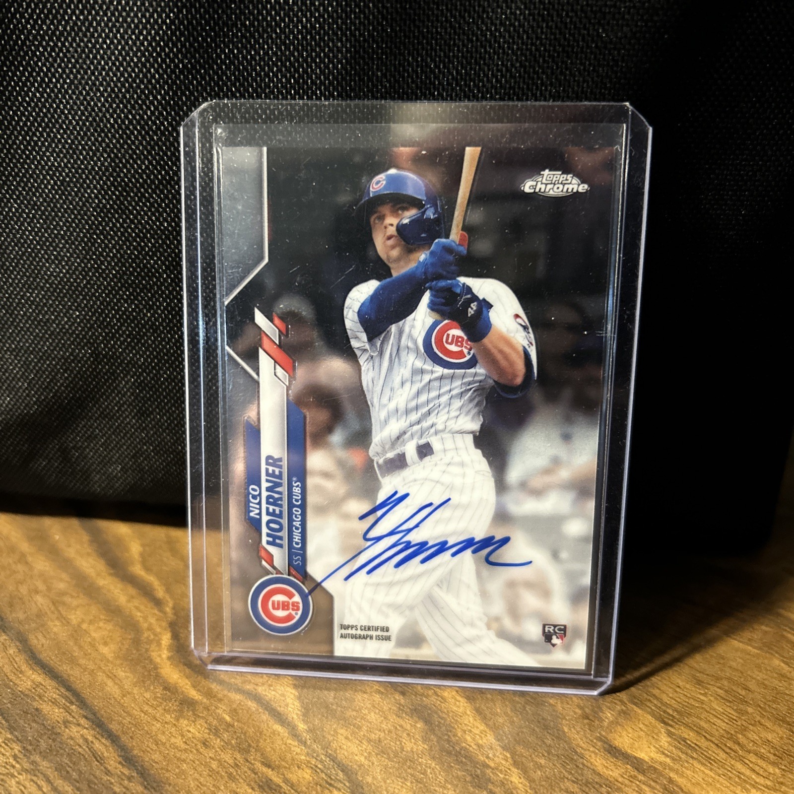2020 Topps Chrome - Rookie Autographs Nico Hoerner #RA-NH (AU, RC)