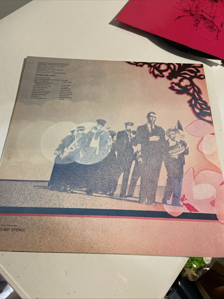 Dixieland JAZZ - National Geographic Society 07807B - Various - 12" Record Jazz Foto 2 de 4