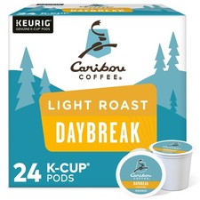 Caribou Coffee Daybreak Morning Blend Coffee K-Cup&reg; Pods Box 24 Count - Keurig&reg;