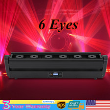 Laser Moving Head Light Bar 6x500mw 6 Eyes Stage Beam DJ Disco Party Light