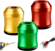 3PCS Strong Magnetic Screw Ring, Upgrade Screwdriver Head Magnetic Ring for Powe