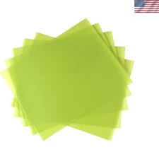 Lapping Microfinishing Film 1 Micron 14K Grit PSA Sheets 8 1/2” x 11” 5 Pack