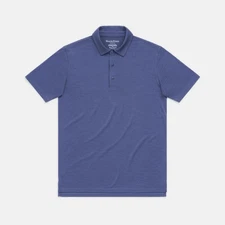 Wool& Prince 100% Merino Wool Polo $94 MSRP Men’s Size M Aurora Blue