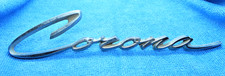 Vintage Toyota Corona Metal Emblem all 3 tabs good