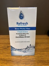Refresh ZR-001, 5 Stage Replacement Water Filters for ZeroWater Pitchers 3 Pack