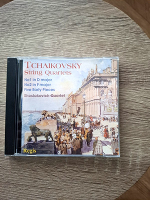 Tchaikovsky String Quartet No. 1 & 2: Five Early Pieces: Shostakovich Quartet CD