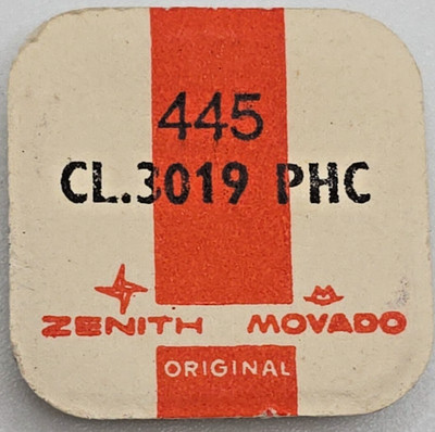 Zenith El Primero 3019 Ref.445 Original Zugbrücke Nr. federbrücke