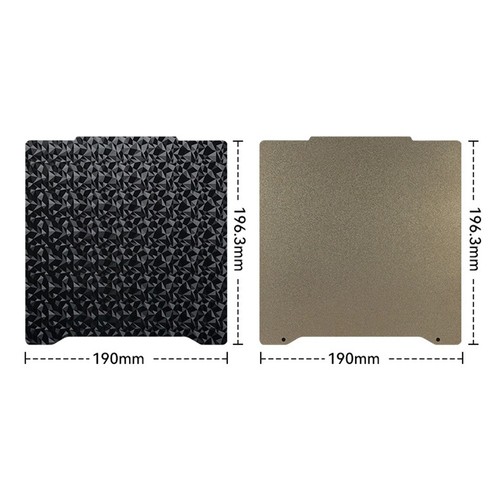 FüR Prusa PEI Sheet Build Plate 196,3 X 190 mm Doppelseitiges PEI PET Fede6465 - Bild 8 von 8