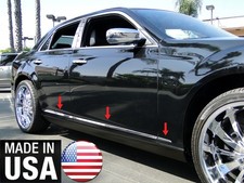 Tyger For 11-2017 Chrysler 300 300c Lower Body Side Moulding Accent Trim 1 6pc Tyger For 11-2017 Chrysler 300 300c Lower Body Side Moulding Accent Trim 1 6pc
