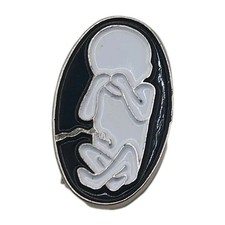 Enamel Baby Pin Badge  Collectable Nursery Lapel Pin
