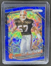 2025 Panini Prizm Clay Matthews Jr. Choice Blue #/14 Browns