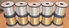 Talon American Metallic Spool Thread & Japan Made 71yrd Vintage New Silver Gold