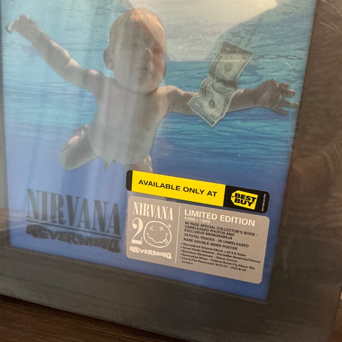 Nirvana Nevermind 20th Anniversary Limited Edition 4 CD & 1 DVD