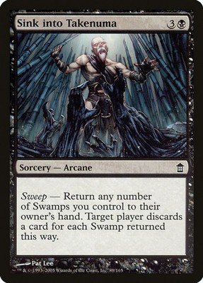 Sink into Takenuma #89 (LP) Saviors of Kamigawa (SOK) MTG