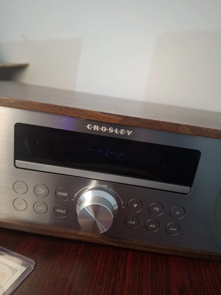 Crosley CR7010A-BK Ridgemont 6-in-1 Turntable CD Tape Bluetooth Phono W/Remote - Image 2 of 4