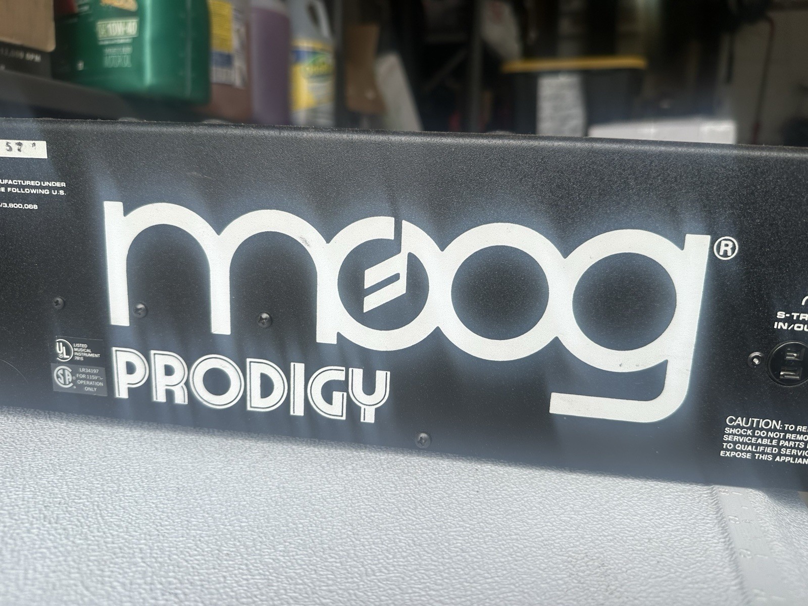 Moog Prodigy vintage synth equipment - eBay listing photo 1