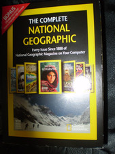 National Geographic COMPLETE Magazine Collection 6 DVD-ROM, Mint, Ships Free