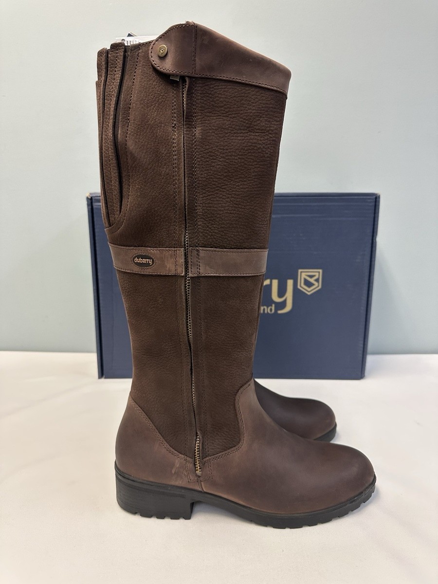 Dubarry Sligo Ladies Country Boot, Java, EU Size 42, Waterproof