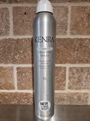 Kenra Shaping Spray 21 Hairspray Extra Firm Hold Alcohol Free - 8oz