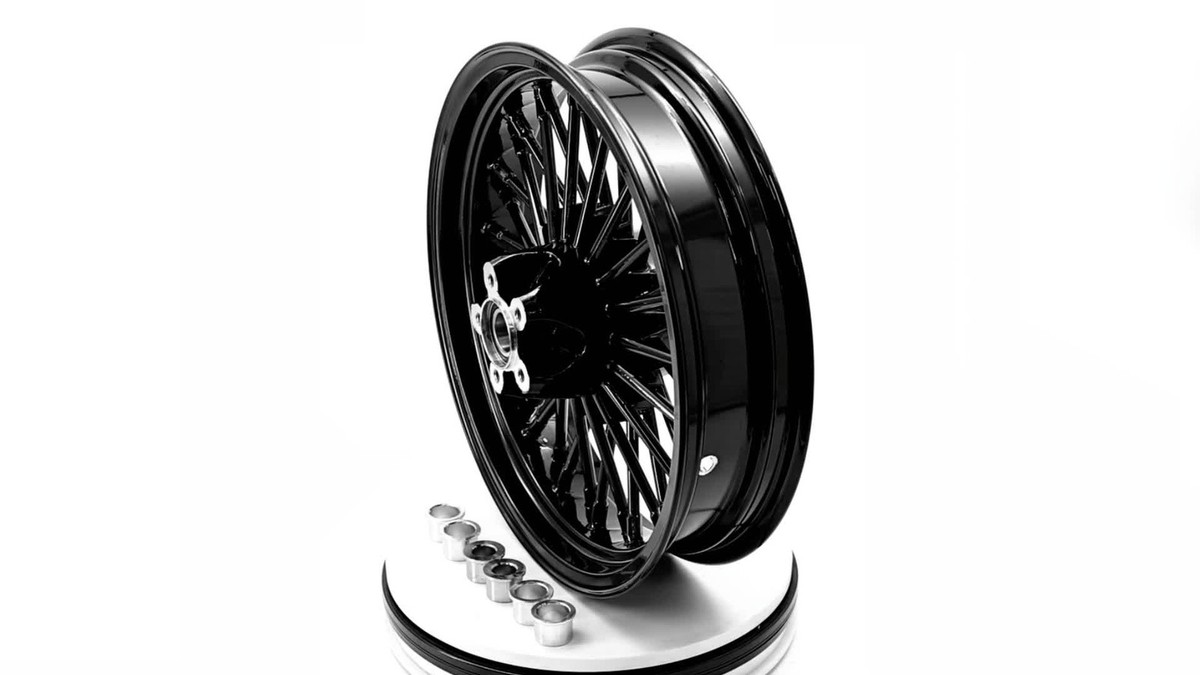 16x3.5 Fat Spoke Rear Wheel for Harley Touring Electra Glide Ultra