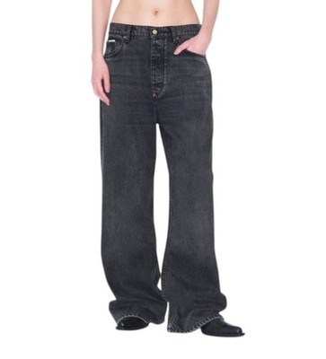 EYTYS Echo Sulphur Slouchy Baggy Damen Jeans W25/L32 schwarz verwaschen UVP370 *