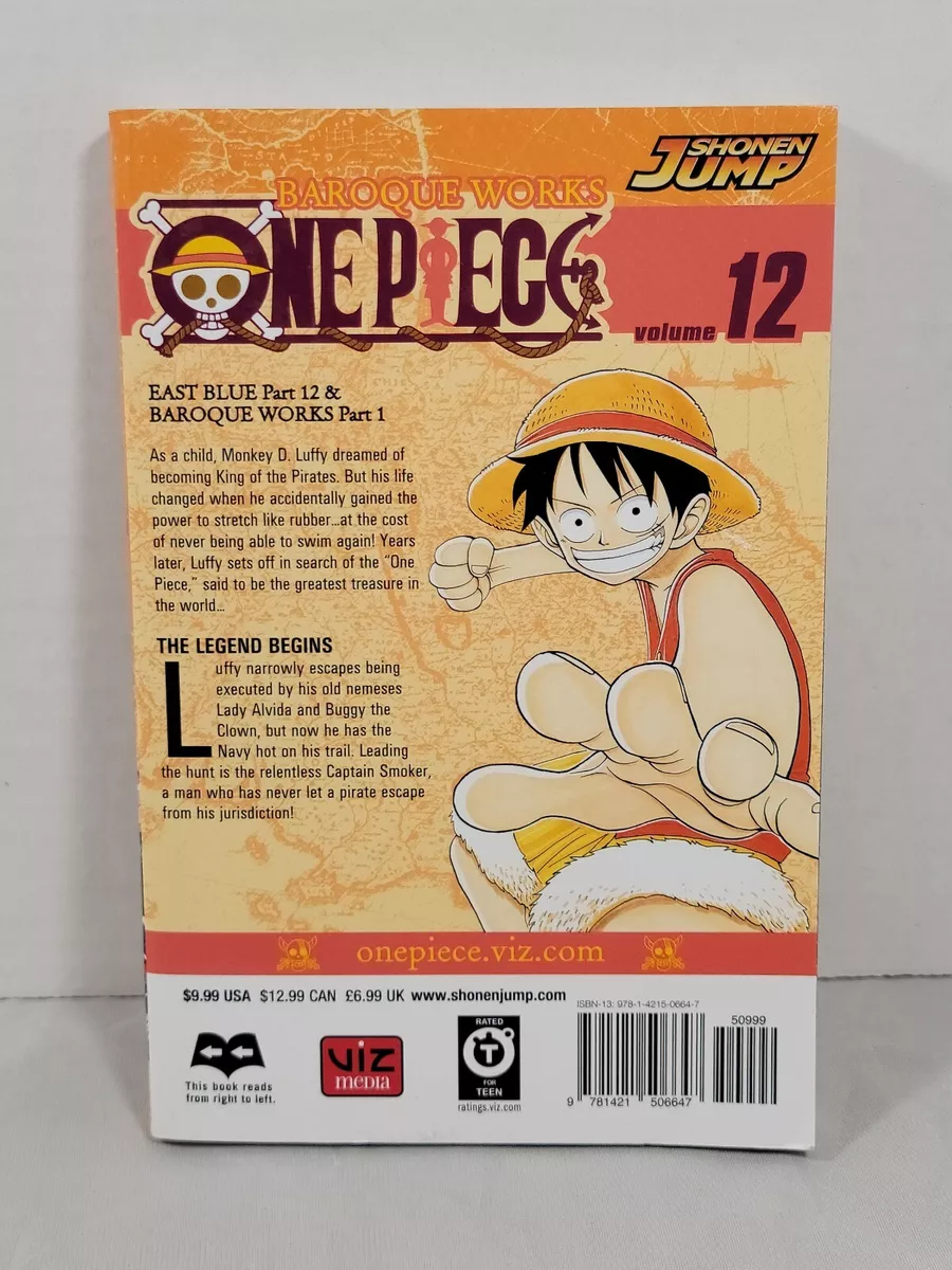  One Piece, Vol. 12: The Legend Begins: 9781421506647: Oda,  Eiichiro: Books