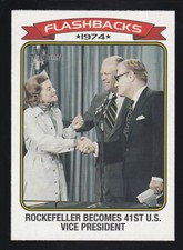 2023 Topps Heritage #NF-10 NELSON ROCKEFELLER 1974 News Flashbacks Insert
