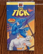 The Tick - The Tick vs. Arthur VHS, 1994 Fox Kids Video Original BRAND NEW
