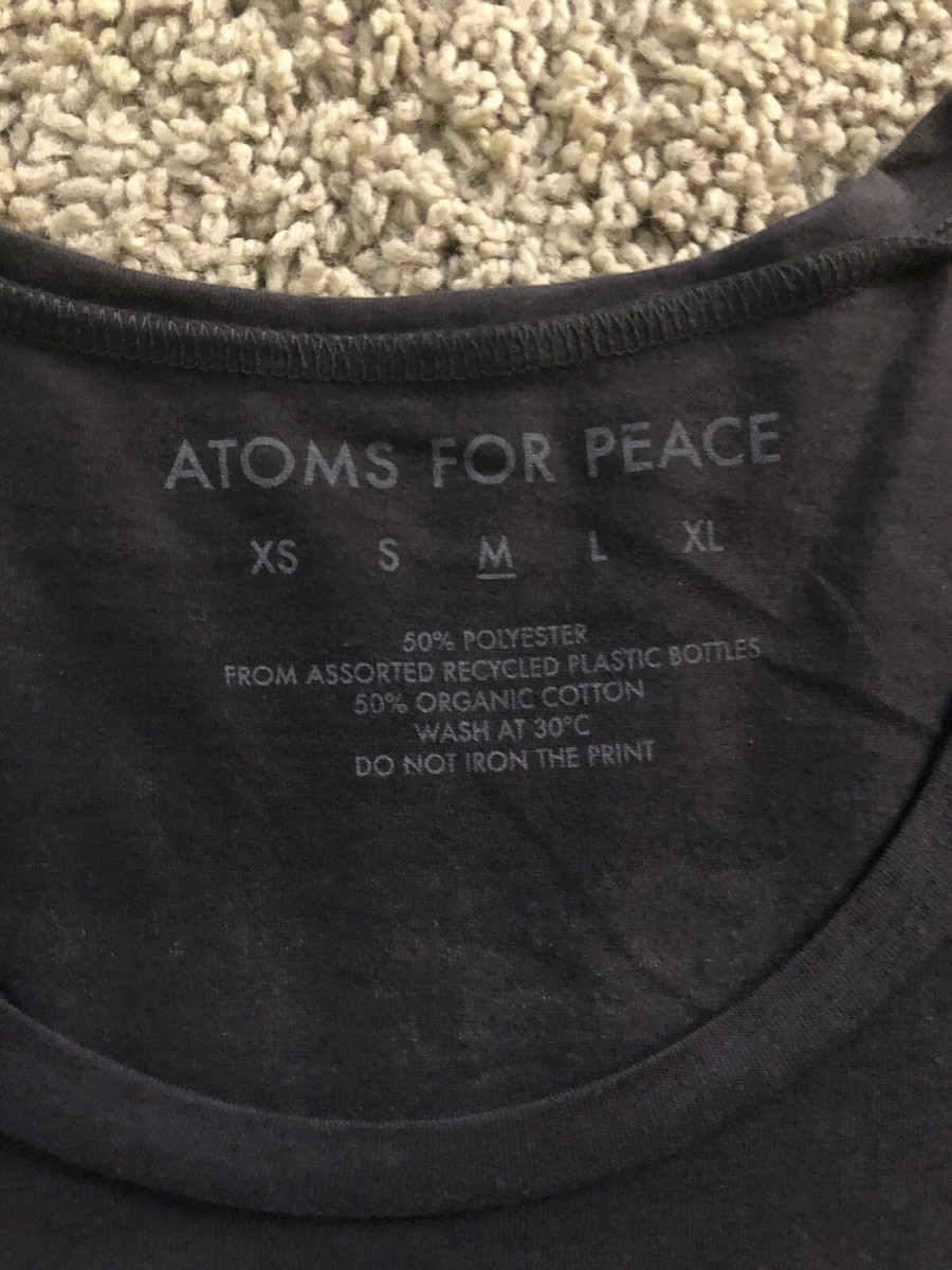 Atoms For Peace Thom Yorke Radiohead Waste 2013 AMOK Tour T Shirt
