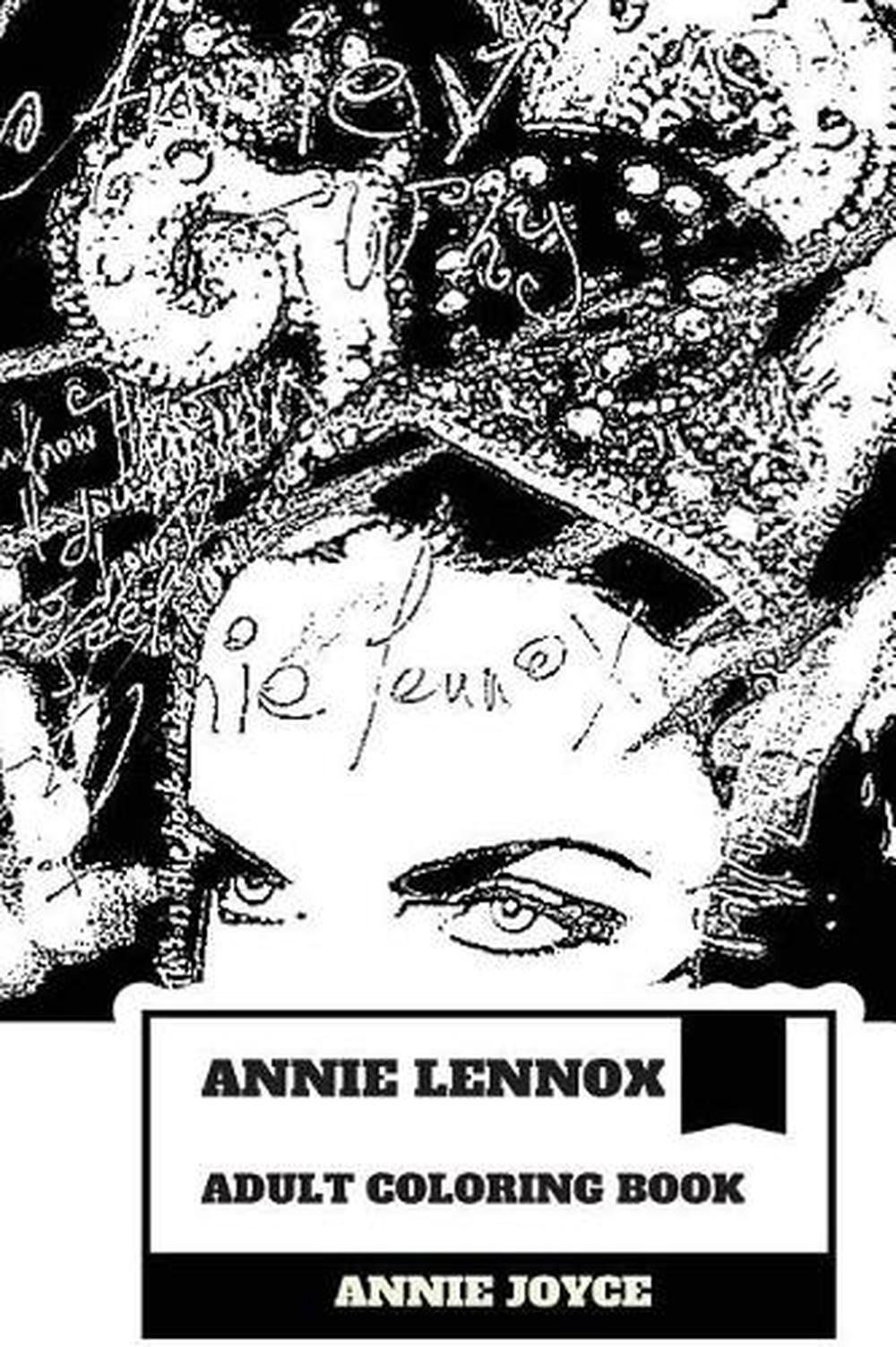 Annie Lennox Adult Coloring Book: Greatest White Soul Singer and Multiple Brits