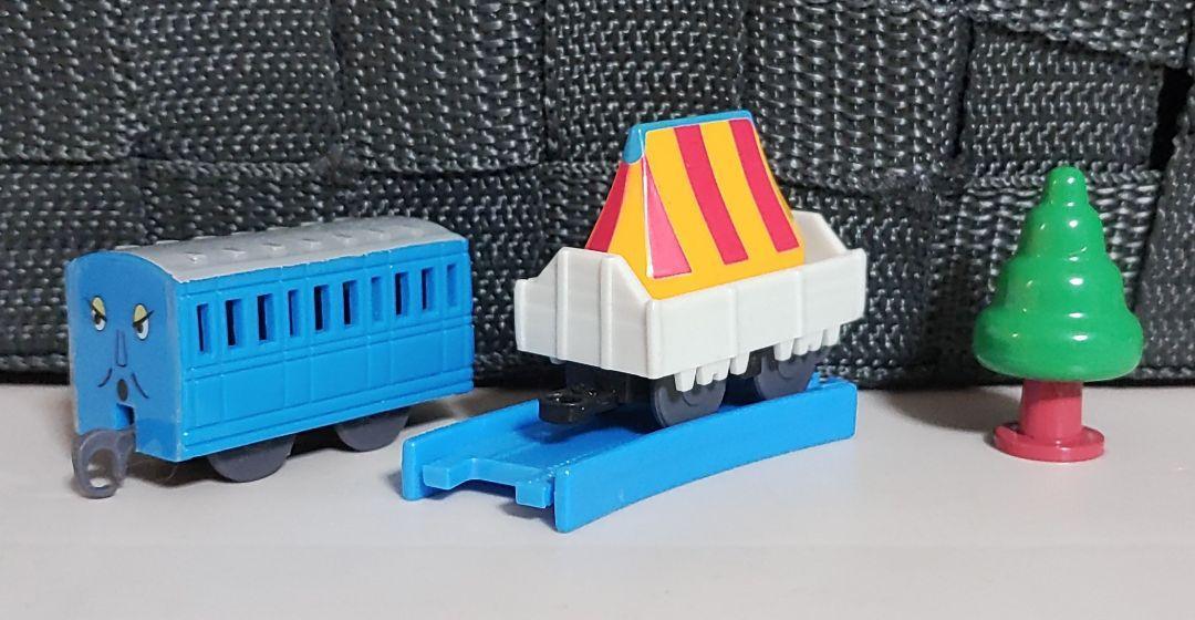 Capsule Plaraire Circus Cars Curbler Passenger Aoki Set