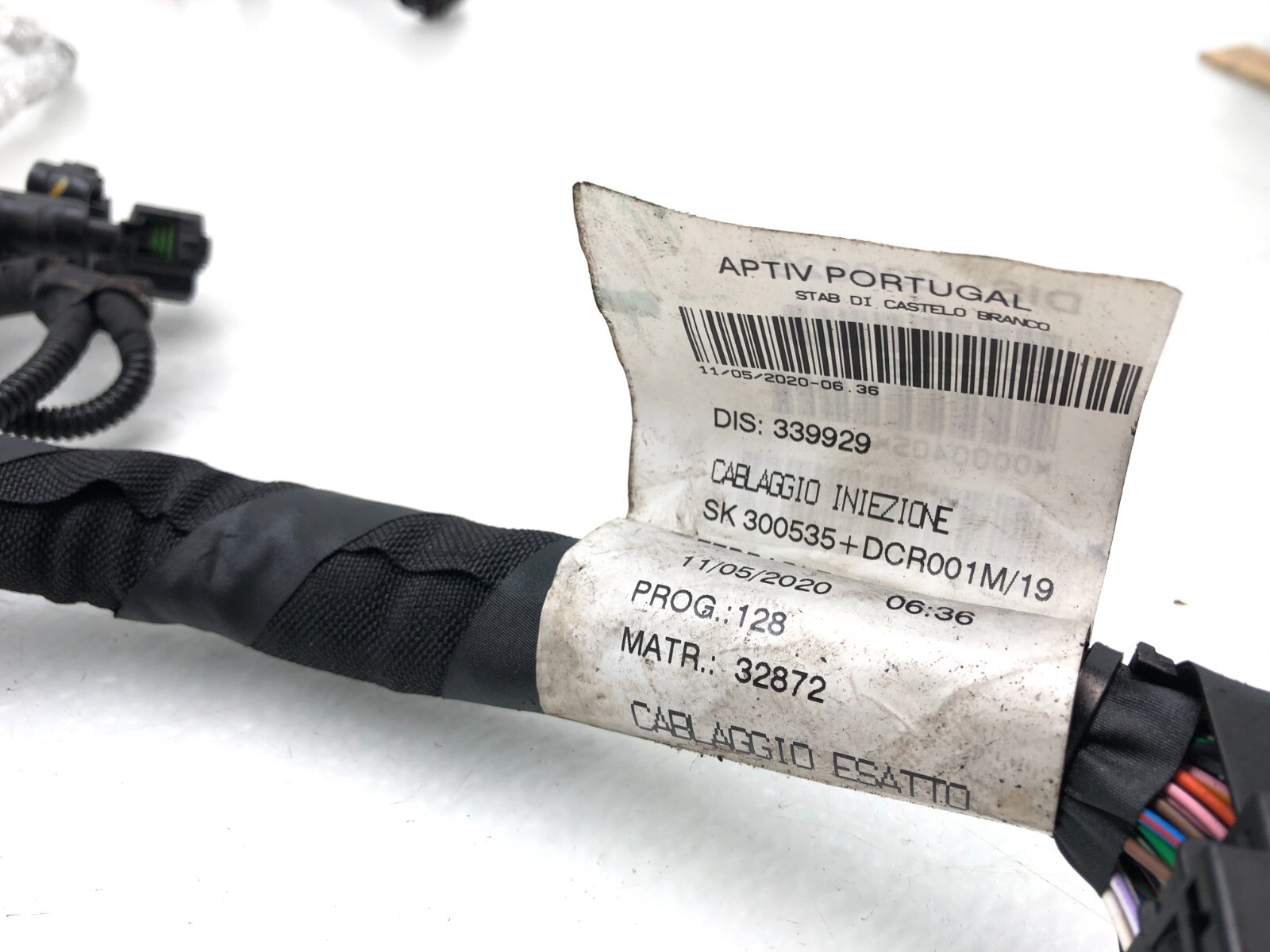 2014-2017 MASERATI GHIBLI S 3.0L V6 RWD ENGINE WIRING HARNESS OEM.