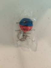  NEW Vintage Tupperware Shape-O-Ball Novelty Keychain Red/Blue FREE US SHIP