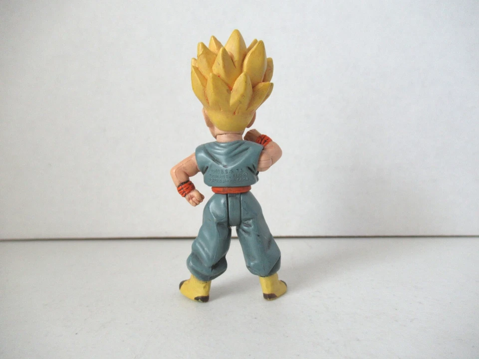 Figura de acción Jakks Dragon Ball Z SS Gogeta DBZ 2003 rara 3" Toy Boy dibujos animados Foto 2 de 3
