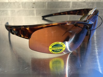 Maxx HD Sunglasses Ray tortoise golf driving lens brown high definition 