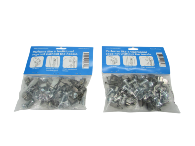 Lot of 2 Chatsworth Products Clik-Nut M6 25 Pack 76543-001 (50