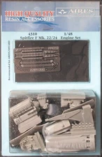 Aires Hobby 1/48th Scale Spitfire F Mk. 22.24 Engine Set Item No. 4310