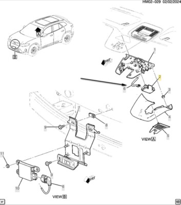 w*4様 256ADMIRAL G.M.C. AUTO ADMIRAL85mm OEM NEW GM 2014-2019 Sierra Silverado Exterior Driver Side View