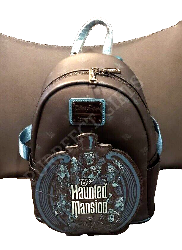 DISNEY HALLOWEEN HAUNTED MANSION GLOW IN DARK LOUNGEFLY MINI 