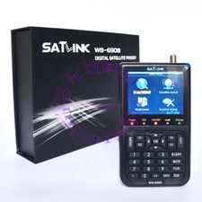 1PCS NEW Satlink WS-6908 3.5" DVB-S FTA Digital Satellite Meter Satellite Finder