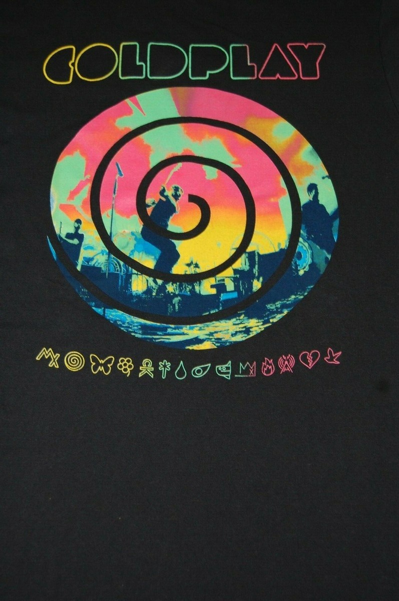 Coldplay mylo xyloto 2012 ネイビーツアーパーカー ❌SOLD❌ Coldplay Mylo Xyloto 2012 Size : M ทรงผู้หญิง อก 18