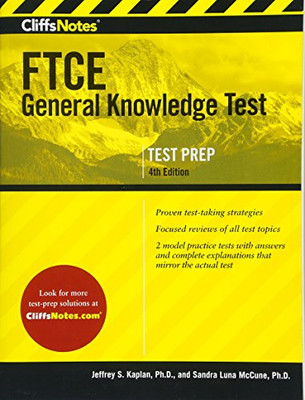 CliffsNotes FTCE Allgemeinwissenstest (Cliffsnotes Testvorbereitung)