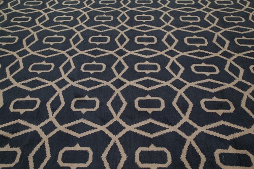 Moroccan Trellis Gabbeh Oriental Area Rug 9x12 ft Hand-knotted Wool Carpet - Picture 11 of 12