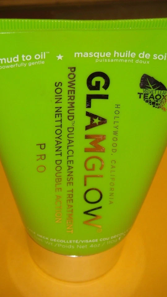 GlamGlow POWERMUD Dualcleanse Treatment ~ PRO Size 4oz /110g Power Mud ~ LARGE - Image 4 of 4