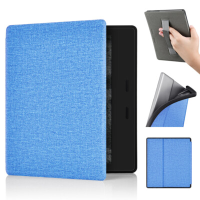 For Amazon Kindle Oasis 2/3 10th Leather Smart Case Magnetic Cover