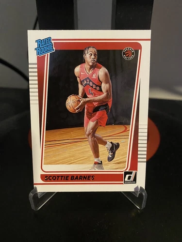 2021-22 Panini Donruss #236 Scottie Barnes Toronto Raptors RC