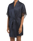 NATORI Plume Classic Lace Robe (size L) | eBay